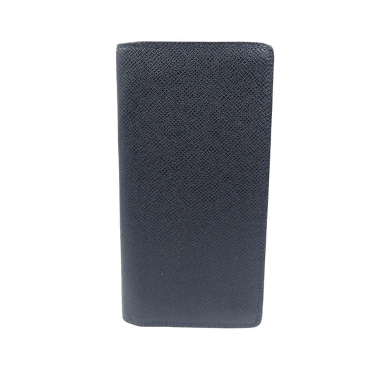 LOUIS VUITTON Long Wallet Purse M30502 Taiga Navy Taiga Portefeuille Braza
