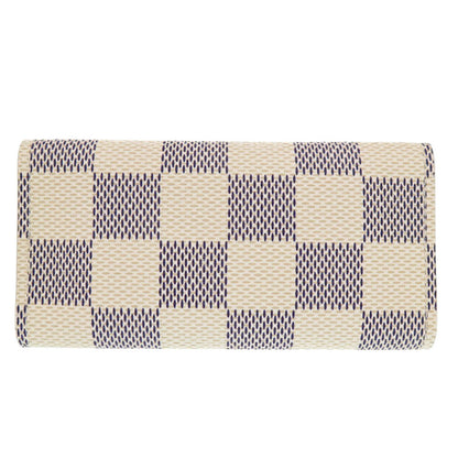 LOUIS VUITTON Key case Key holder  N60020 Damier Azur Canvas gray Multicles4