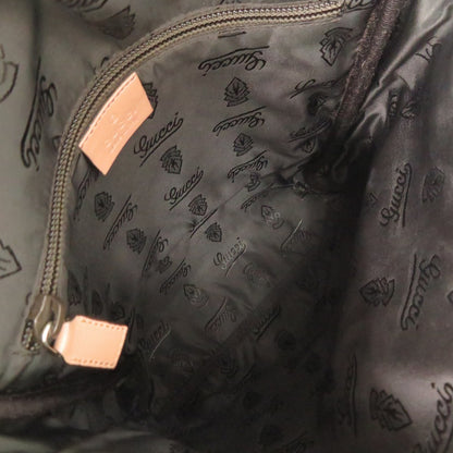 GUCCI Shoulder Bag 223666 leather pink beige Guccisima
