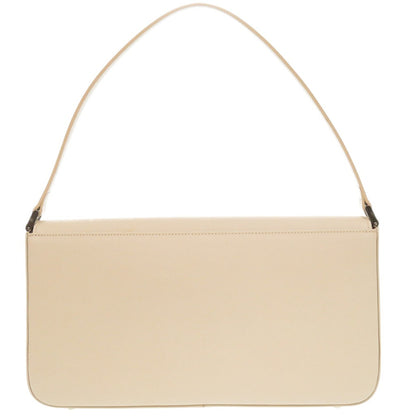 BURBERRY Handbag leather beige With logo