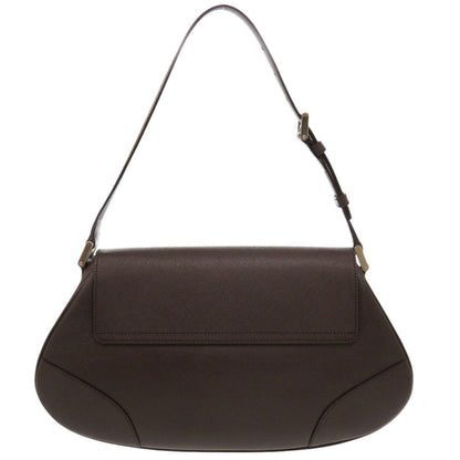 BURBERRY Handbag 20230824 leather Brown Vintage logo