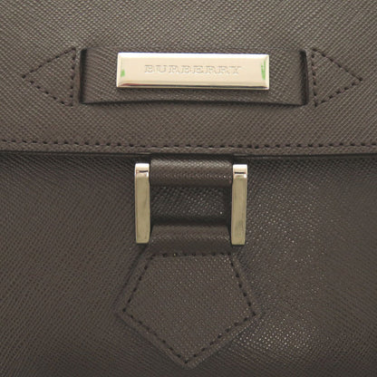 BURBERRY Handbag 20230824 leather Brown Vintage logo