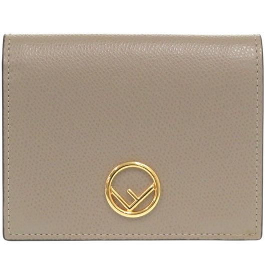 FENDI Bifold Wallet 8M0387 leather beige Ehuise Fendi