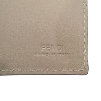 FENDI Bifold Wallet 8M0387 leather beige Ehuise Fendi
