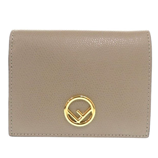 FENDI Bifold Wallet 8M0387 leather beige Ehuise Fendi