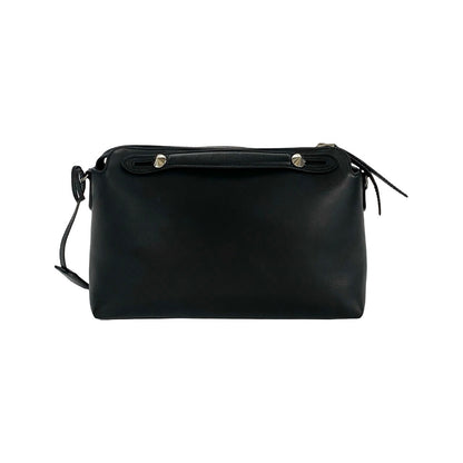 FENDI Shoulder Bag leather black By the way medium