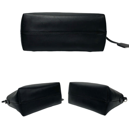 FENDI Shoulder Bag leather black By the way medium