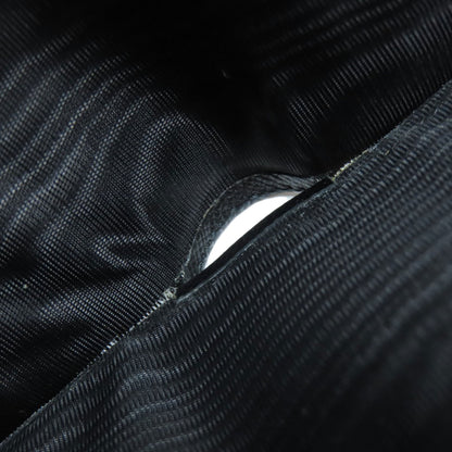PRADA Bifold Wallet Safiano black logo