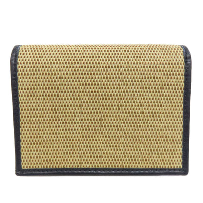 GUCCI Bifold Wallet 621887 canvas beige Horsebit
