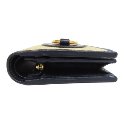 GUCCI Bifold Wallet 621887 canvas beige Horsebit