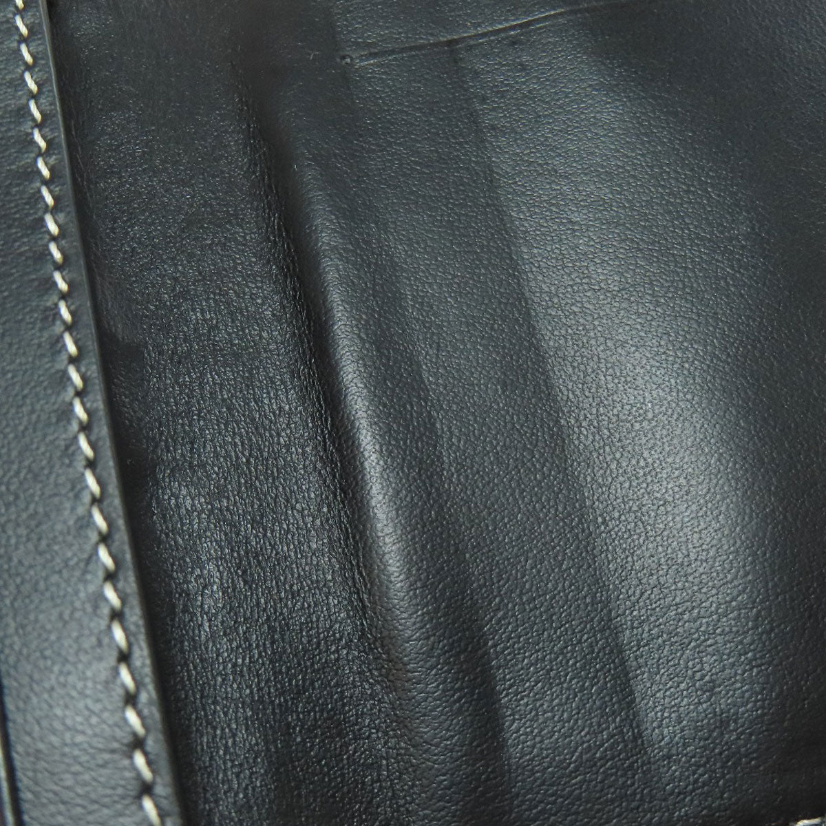 BURBERRY Bifold Wallet canvas blue logo
