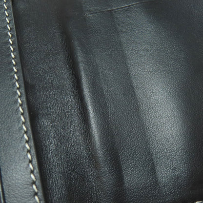 BURBERRY Bifold Wallet canvas blue logo