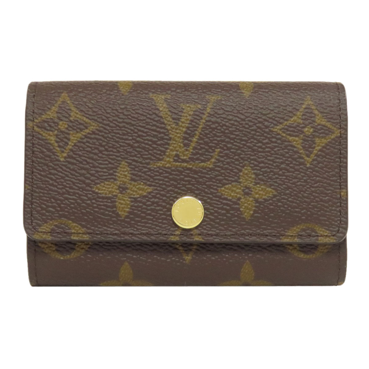 LOUIS VUITTON Key case Key holder  M62630 Monogram canvas Brown Multicles6