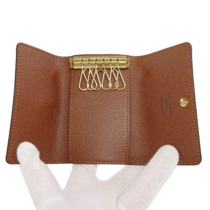 LOUIS VUITTON Key case Key holder  M62630 Monogram canvas Brown Multicles6