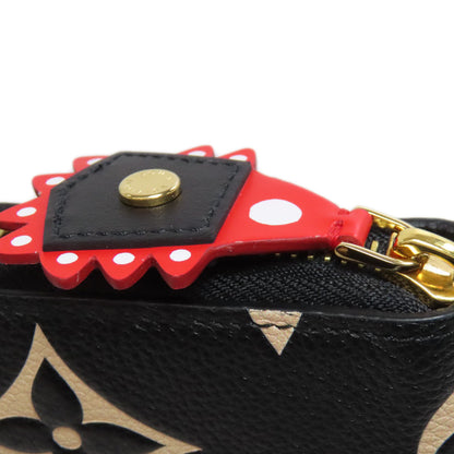 LOUIS VUITTON Long Wallet Purse M69698 Ann Platt black LV Crafty Zippy Wallet