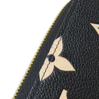 LOUIS VUITTON Long Wallet Purse M69698 Ann Platt black LV Crafty Zippy Wallet