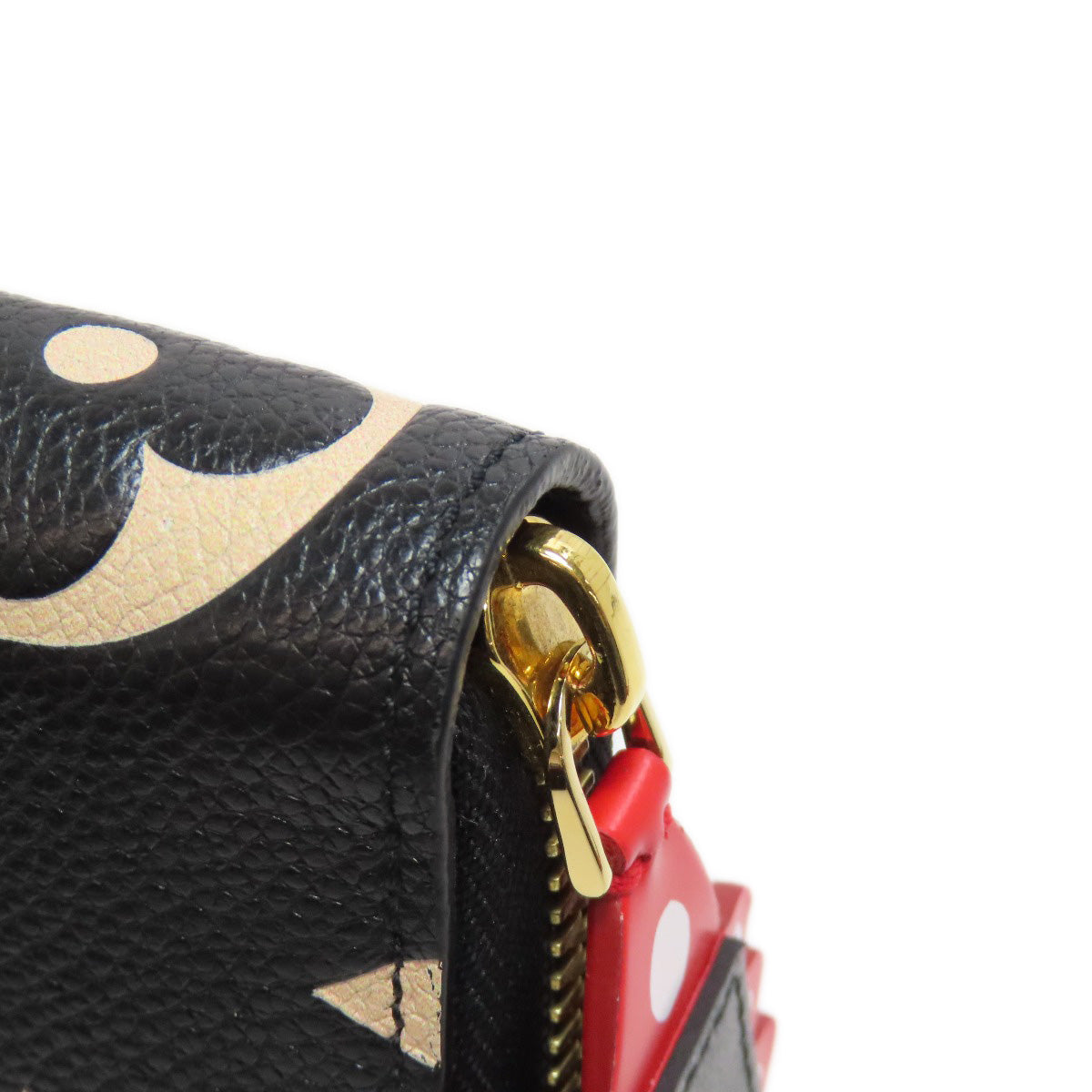 LOUIS VUITTON Long Wallet Purse M69698 Ann Platt black LV Crafty Zippy Wallet