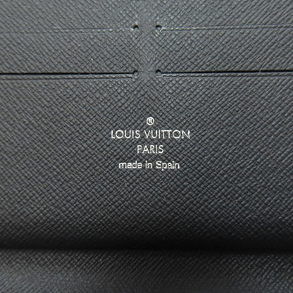 LOUIS VUITTON Long Wallet Purse N60111 Damier canvas gray Zippy Organizer NM
