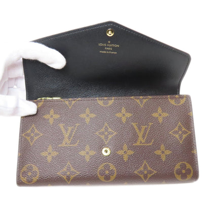 LOUIS VUITTON Long Wallet Purse M80726 Monogram Giant Brown Portefeuille Sara