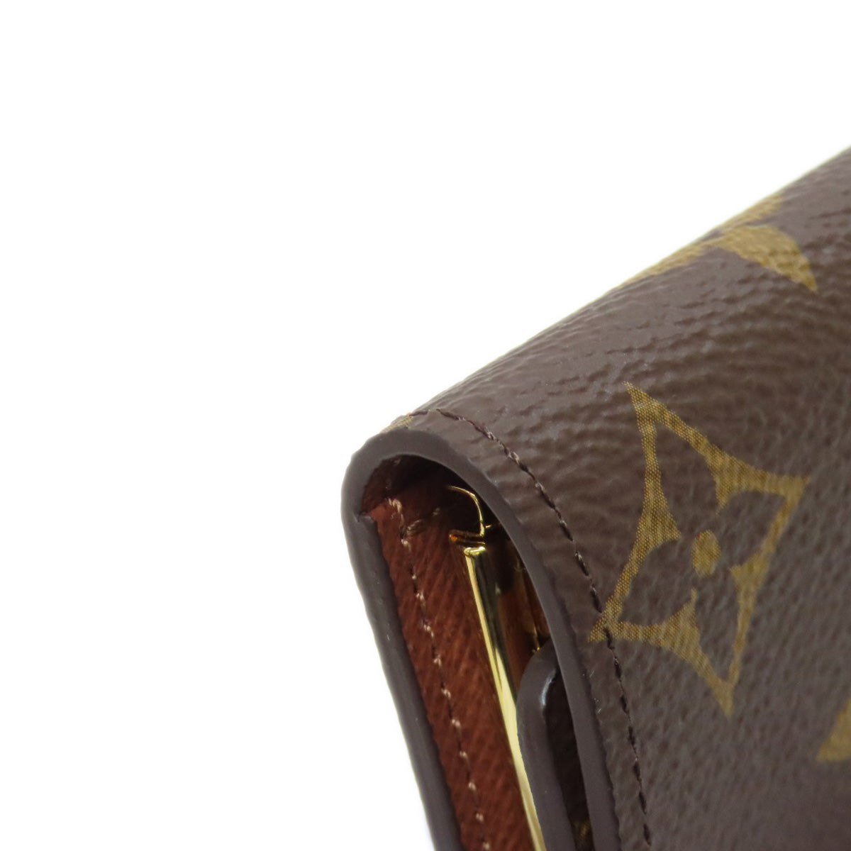 LOUIS VUITTON Key case Key holder  M62630 Monogram canvas Brown Multicles6
