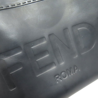 FENDI Handbag Calfskin black Sunshine Medium 2WAY