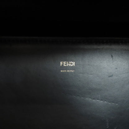 FENDI Handbag Calfskin black Sunshine Medium 2WAY
