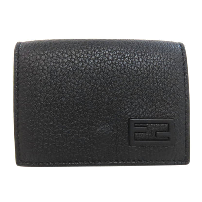 FENDI Bifold Wallet 7M0280 leather black logo