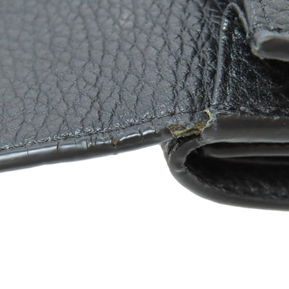 FENDI Bifold Wallet 7M0280 leather black logo