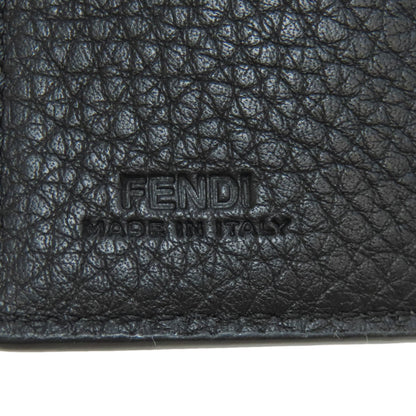 FENDI Bifold Wallet 7M0280 leather black logo