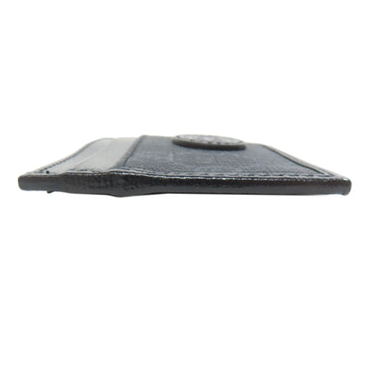 GUCCI Card Case 678002 PVC black GG Supreme