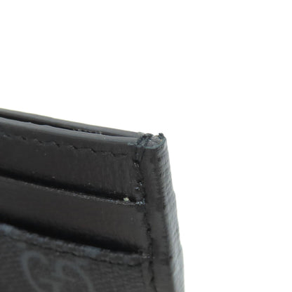 GUCCI Card Case 678002 PVC black GG Supreme