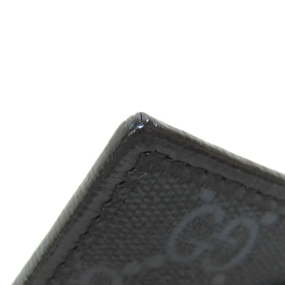GUCCI Card Case 678002 PVC black GG Supreme