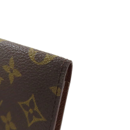 LOUIS VUITTON Card Case M60533 Monogram canvas Brown Porto 2 Cult Vertical