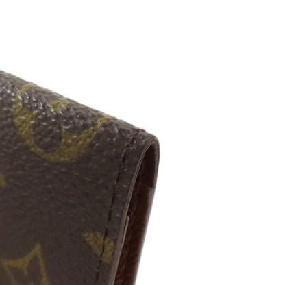 LOUIS VUITTON Card Case M60533 Monogram canvas Brown Porto 2 Cult Vertical