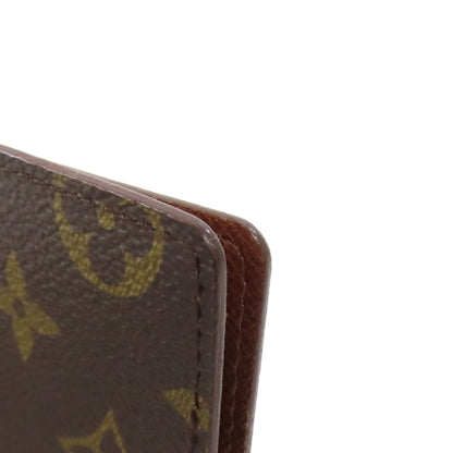 LOUIS VUITTON Card Case M60533 Monogram canvas Brown Porto 2 Cult Vertical