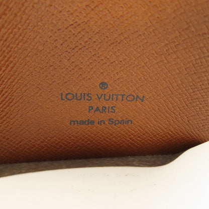 LOUIS VUITTON Card Case M60533 Monogram canvas Brown Porto 2 Cult Vertical