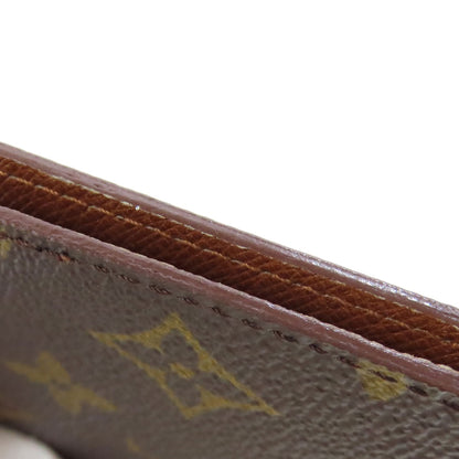 LOUIS VUITTON Card Case M60533 Monogram canvas Brown Porto 2 Cult Vertical