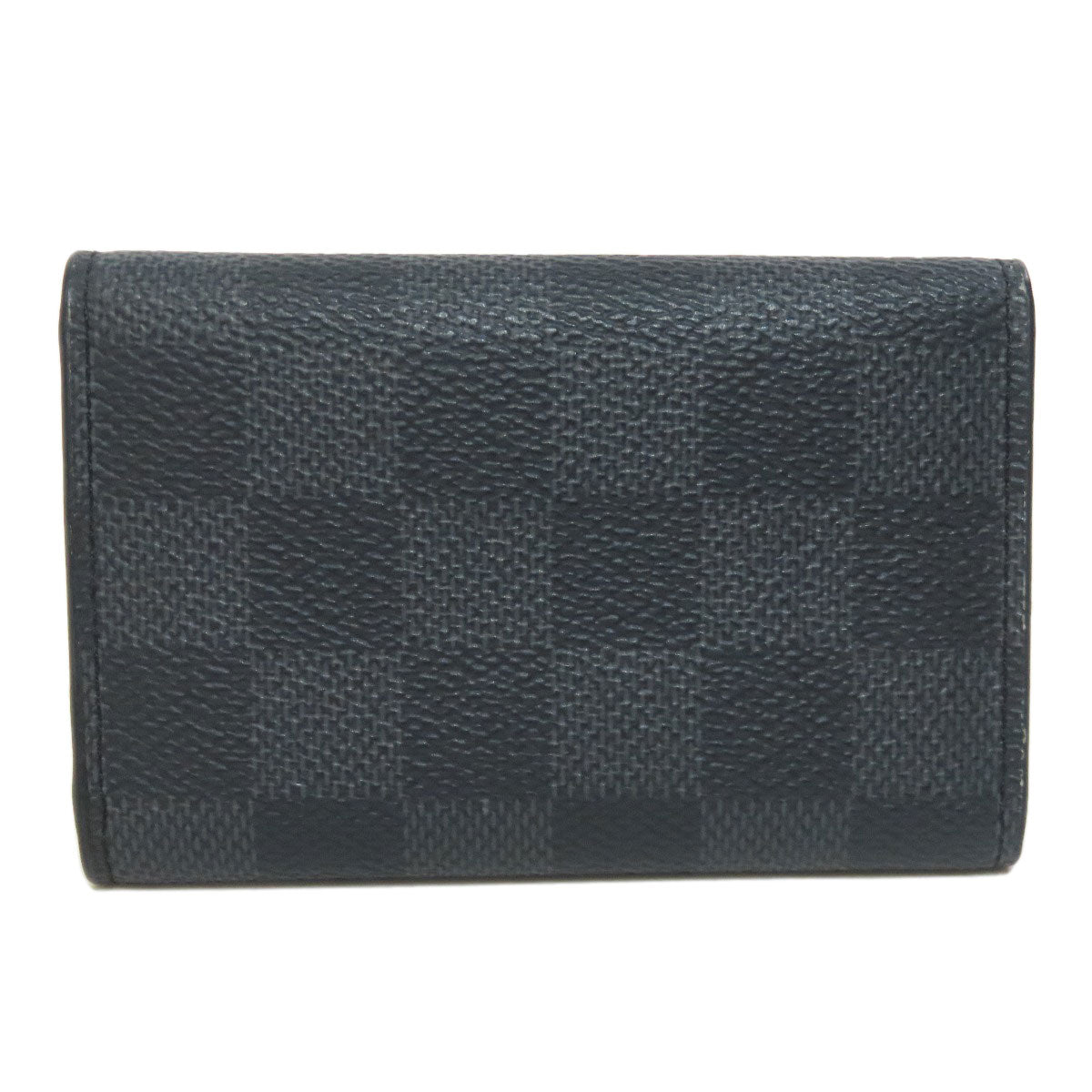 LOUIS VUITTON Key case Key holder  M62662 Damier canvas black Multicles6