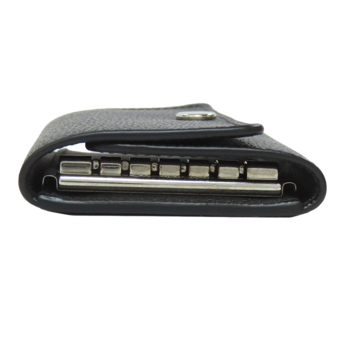 LOUIS VUITTON Key case Key holder  M62662 Damier canvas black Multicles6