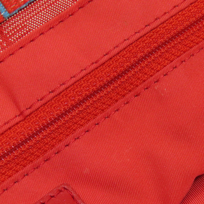 CHANEL Tote Bag Nylon jacquard Red New Travel Line MM