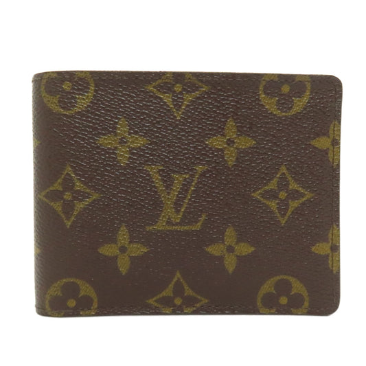 LOUIS VUITTON Bifold Wallet M60895 Monogram canvas Brown Portefeuille