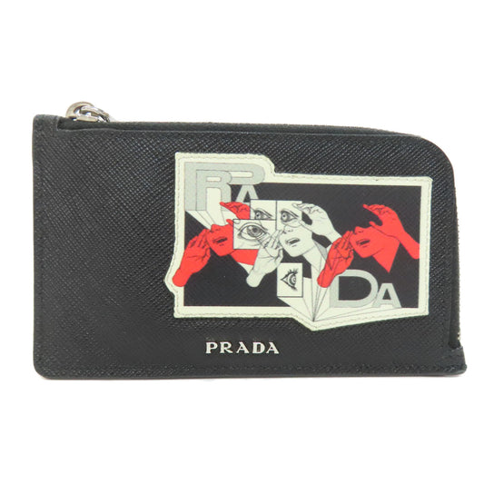 PRADA Coin case Safiano black Real Life Comics