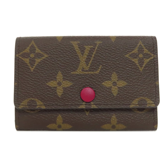 LOUIS VUITTON Key case Key holder  M60701 Monogram canvas Brown Multicles6