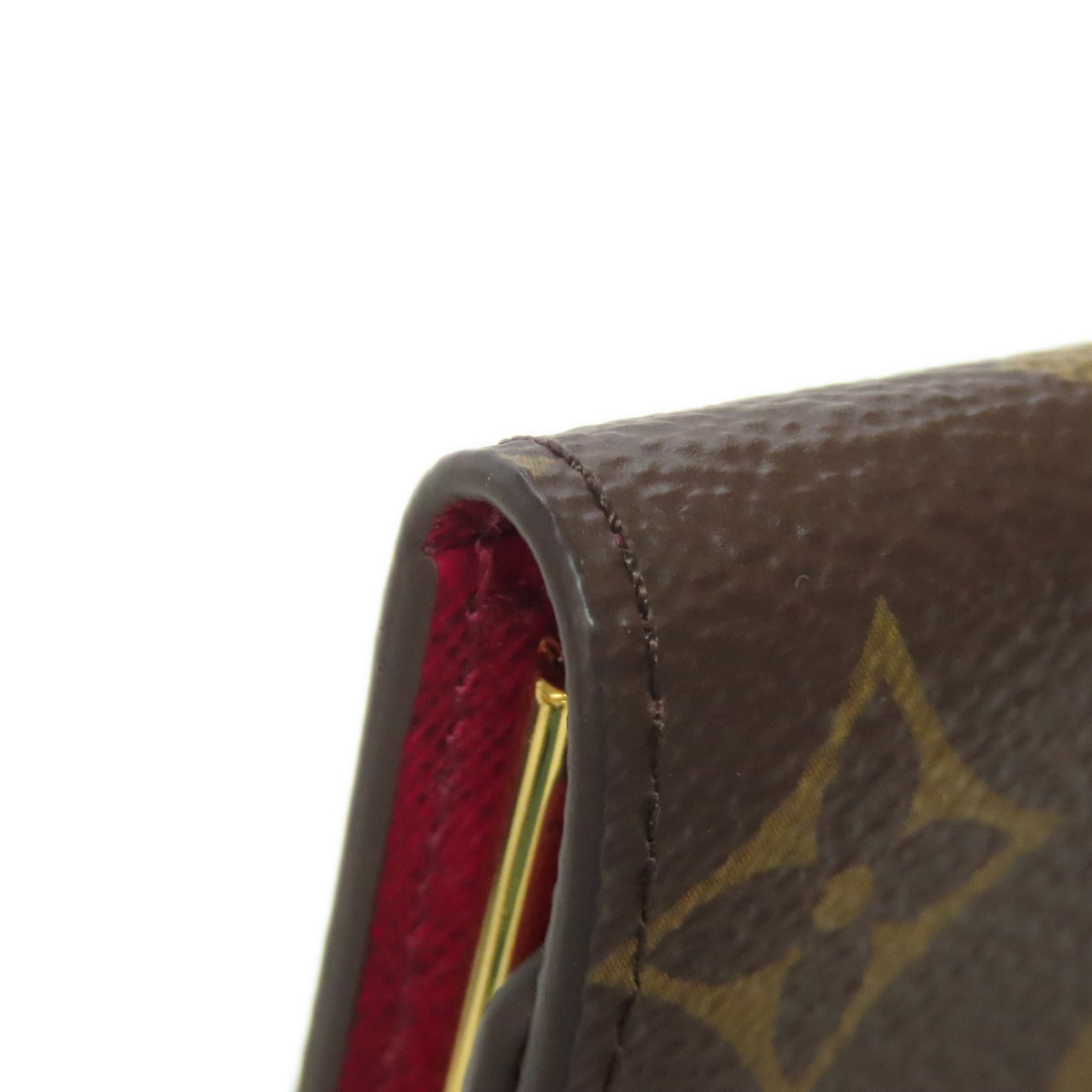 LOUIS VUITTON Key case Key holder  M60701 Monogram canvas Brown Multicles6