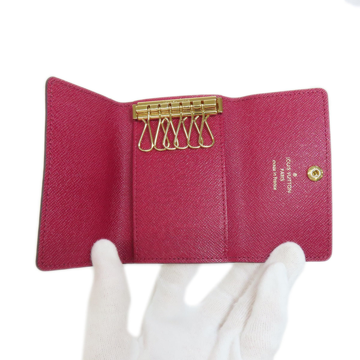 LOUIS VUITTON Key case Key holder  M60701 Monogram canvas Brown Multicles6
