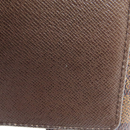 LOUIS VUITTON Bifold Wallet N63067 Damier canvas Brown Portefeuille Alexandra