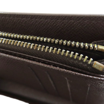 LOUIS VUITTON Bifold Wallet N63067 Damier canvas Brown Portefeuille Alexandra