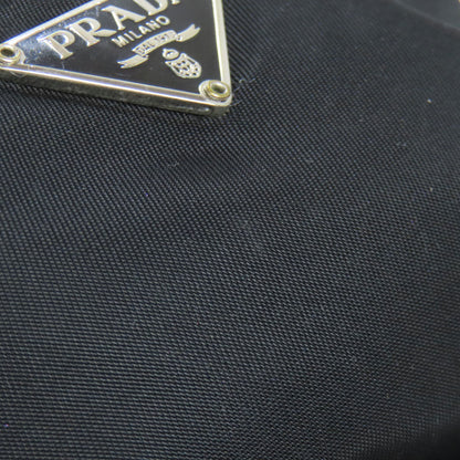 PRADA Accessory pouch Nylon black logoMetal
