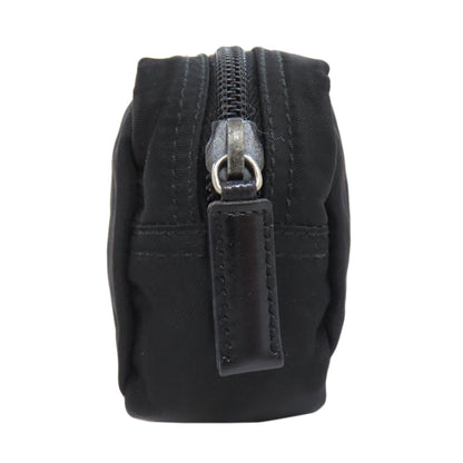 PRADA Accessory pouch Nylon black logoMetal