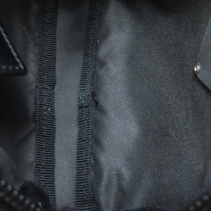 PRADA Accessory pouch Nylon black logoMetal